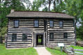 Newcom Tavern log structure at Carillon Historical Park. Dayton, OH.