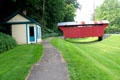 Smith covered bridge at Carillon Historical Park. Dayton, OH.