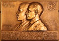 Medal honoring Orville & Wilbur Wright issued through a resolution of Congress at Wright Brothers Aviation Center. Dayton, OH.