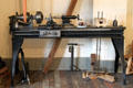 Lathe at Wright Cycle shop. Dayton, OH.