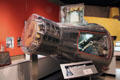 Gemini space capsule like one flown by Armstrong on March 16, 1966 at Neil Armstrong Museum. Wapakoneta, OH.