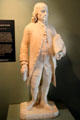 Statue of Benjamin Franklin after original by Francois Marie Suzanne of Paris at Cleveland History Center. Cleveland, OH.