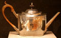 American silver teapot by Ebenezer Moulton at Cleveland Museum of Art. Cleveland, OH.