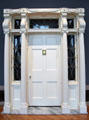 Doorway from Isaac Gillet House from Painesville, OH by architect Jonathan Goldsmith at Cleveland Museum of Art. Cleveland, OH.