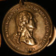 Medal of 1st President George Washington lived. OK.