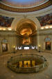 Rotunda lobby of Oklahoma State Capitol. Oklahoma City, OK.