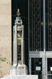 Art deco lamp of Oklahoma County Courthouse. Oklahoma City, OK.