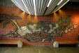 Tile mural in Myriad Botanical Conservatory. Oklahoma City, OK.