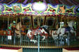 Salem's Riverfront Park Carousel with hand carved & painted horses. Salem, OR.