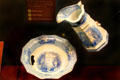 Pitcher & basin damaged during Gettysburg fighting at NPS Museum. Gettysburg, PA.