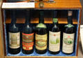 Alcohol bottles given to Eisenhower by Soviet leader Nikita Khrushchev at Eisenhower Farm. Gettysburg, PA.