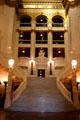 Staircase in Pennsylvania Capitol inspired by the opera house in Paris. Harrisburg, PA.