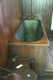 Zinc-lined tub at Wheatland. Lancaster, PA.