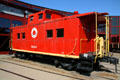 Lehigh New England caboose 583 at Steamtown. Scranton, PA.