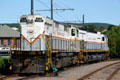 Genesee Valley diesel locomotive 2045 at Steamtown. Scranton, PA.