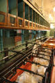 Interior of railway mail car at Steamtown. Scranton, PA.