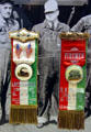 Labor union ribbons at Steamtown. Scranton, PA.
