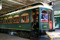 Interurban car #46 by St. Louis Car Co. at Lackawanna County Trolley Museum. Scranton, PA.