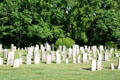 Cemetery at St. Michael's Evangelical Lutheran Church. Strasburg, PA.
