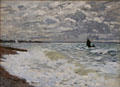 Sea at Le Havre painting by Claude Monet at Carnegie Museum of Art. Pittsburgh, PA.