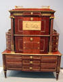 Medals cabinet by David Roentgen of Germany at Carnegie Museum of Art. Pittsburgh, PA.