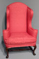 Easy chair by William Roby of Boston, MA at Carnegie Museum of Art. Pittsburgh, PA.