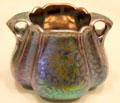 Earthenware vessel (1903-7) by Weller Pottery of Zanesville, OH at Carnegie Museum of Art. Pittsburgh, PA.