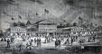 Building of Department of Public Comfort at Centennial Exposition. Philadelphia, PA.