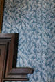 Reproduction of original wall paper by Morris & Co. at Kingscote. Newport, RI.