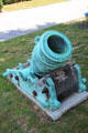 Mortar on lawn at Chepstow. Newport, RI.