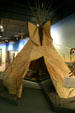 Tipi at South Dakota State Historical Society Museum. Pierre, SD.