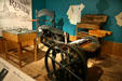 Printing presses at South Dakota State Historical Society Museum. Pierre, SD.