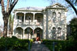 Charles Hummel house in King William district. San Antonio, TX.