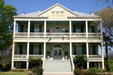 Washington Mitchell-Oge house in King William district. San Antonio, TX.