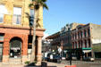 View of The Strand. Galveston, TX.