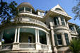Clarke-Jockusch house stuccoed to imitate stone. Galveston, TX.