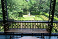 Bayou Bend garden view. Houston, TX.