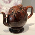 Earthenware teapot from England at Bayou Bend. Houston, TX.