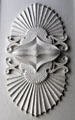 Carved decorative element at Nichols-Rice-Cherry House at Sam Houston Park. Houston, TX.