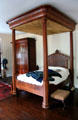 Canopy bed at Nichols-Rice-Cherry House at Sam Houston Park. Houston, TX.