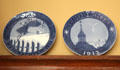 Weihnachten plates for 1911 & 1913 in Staiti House at Sam Houston Park. Houston, TX.