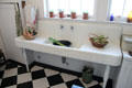 Kitchen sink in Staiti House at Sam Houston Park. Houston, TX.