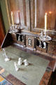Bureau cabinet at Rienzi house museum. Houston, TX.