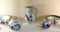 Oriental porcelain at Rienzi house museum. Houston, TX.