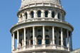 Columns of dome of State Capitol. Austin, TX.