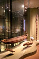 Gallery of objects from Papua New Guinea at San Antonio Museum of Art. San Antonio, TX.