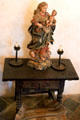 Antique Madonna & Child on early Spanish table at Spanish Governor's Palace. San Antonio, TX.