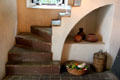 Staircase to loft at Spanish Governor's Palace. San Antonio, TX.