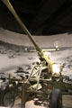 40mm Bofors anti-aircraft cannon designed in Sweden, made by Chrysler at National Museum of the Pacific War. Fredericksburg, TX.