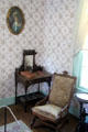 Parlor writing desk at LBJ Boyhood Home. Johnson City, TX.
